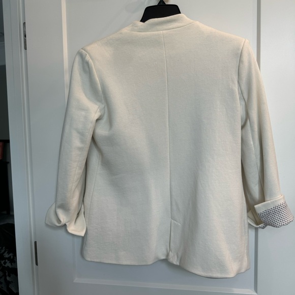 Olivia Moon cream knit blazer - Picture 3 of 5